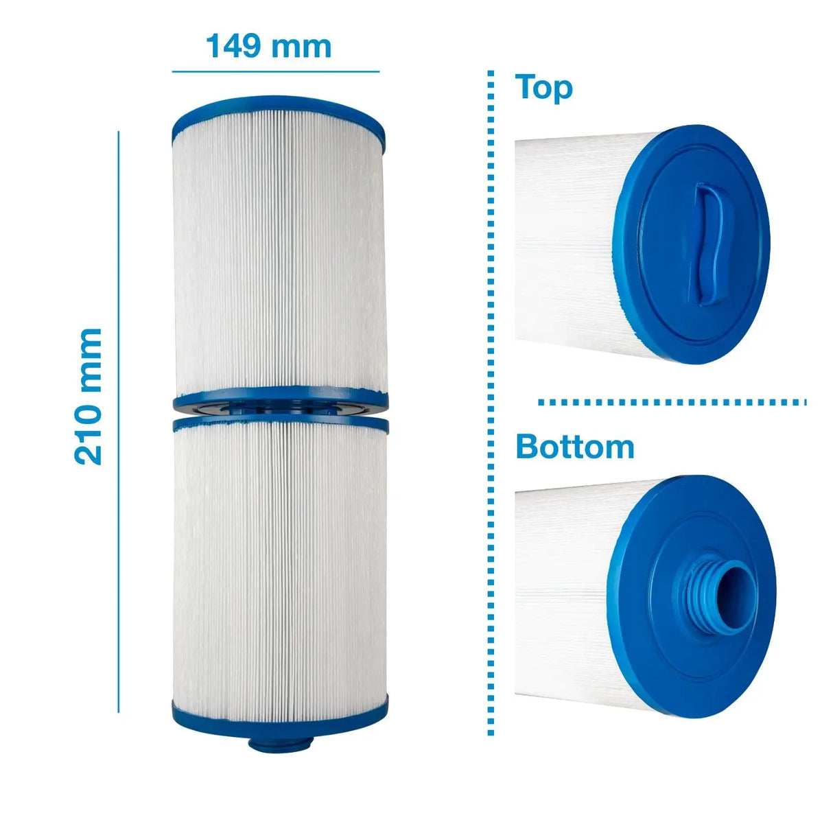 Universele spa filter S6CH-941/S6CH-942/LR100 All4Spa
