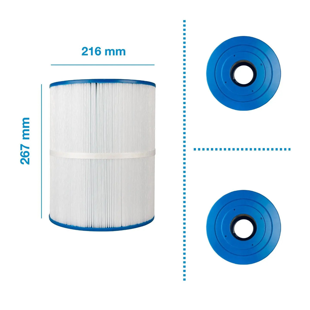 Universele Spa Filter C-8465/PWK65/FC-3960/HS65 All4Spa