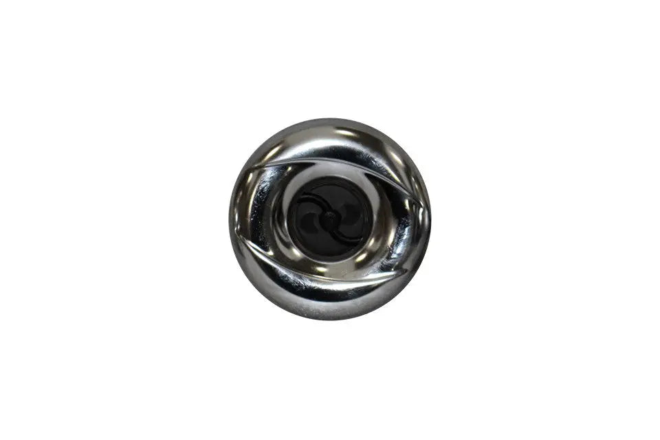 3 3/8" Mini Jet Pulsator chrome-zwart voor jacuzzi pomp, pomp jacuzzi onderdelen, van Passion