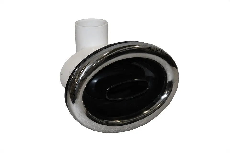 9 5/8" Mega Swim Jet, verstelbaar en chroom-zwart, ideaal voor spa pomp systemen, Passion