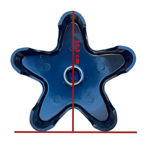 Passion | Star Handle - 2", Black Passion