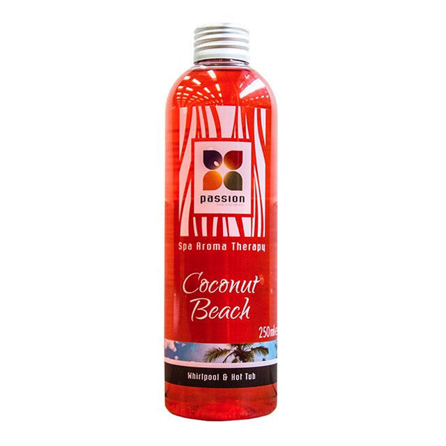 Passion | Aroma Coconut Beach voor ontspanning in whirlpools en spa’s, 250 ml, aroma door Passion