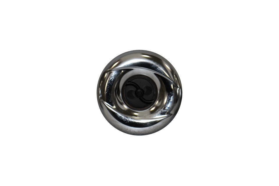 3 3/8" Mini Jet Pulsator chrome-zwart voor jacuzzi pomp, pomp jacuzzi onderdelen, van Passion