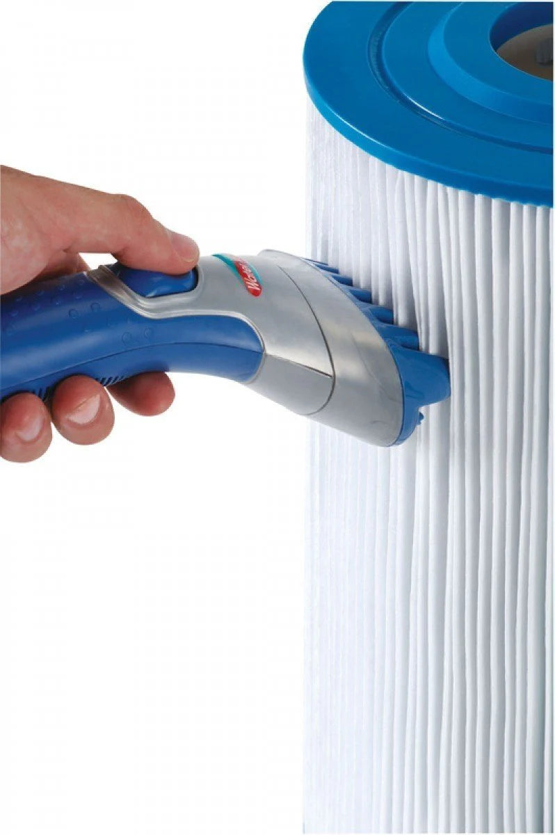 Hand Held Filter Cleaner gebruikt voor het schoonmaken van jacuzzi pomp filters, Spa-Plus.