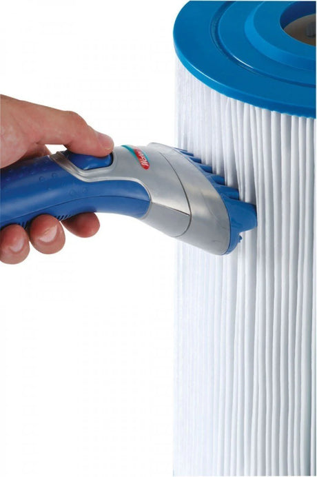 Hand Held Filter Cleaner gebruikt voor het schoonmaken van jacuzzi pomp filters, Spa-Plus.
